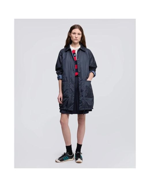 Aspesi Blue Parkas