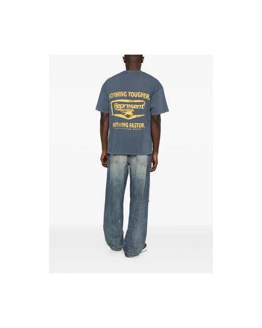Represent T-Shirt in het Blue voor heren