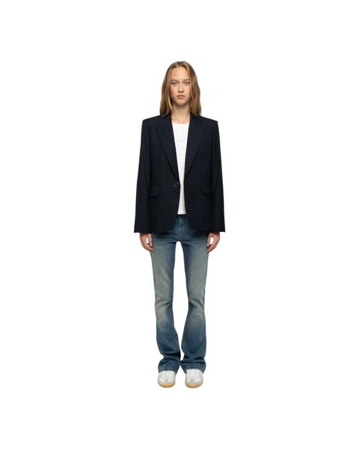 Zadig & Voltaire Blue Blazers