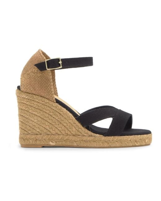 Castaner Metallic Wedges