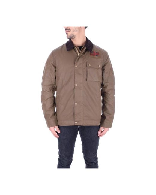 Barbour Brown Light Jackets for men