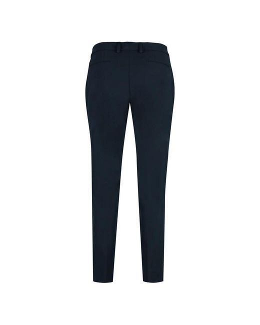 PT Torino Blue Slim-Fit Trousers