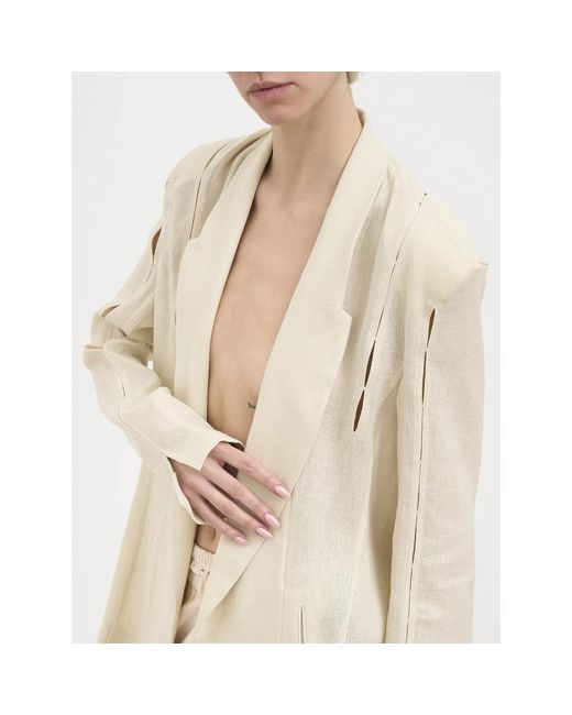Yehuafan Natural Blazers