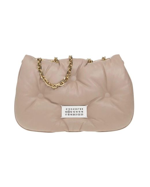 Maison Margiela Natural Schultertasche