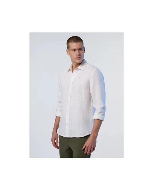 North Sails White Casual Shirts for men