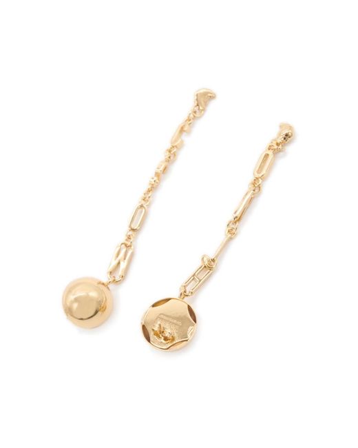 Moschino White Earrings