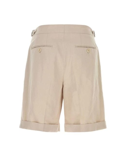 Brunello Cucinelli Natural Casual Shorts for men