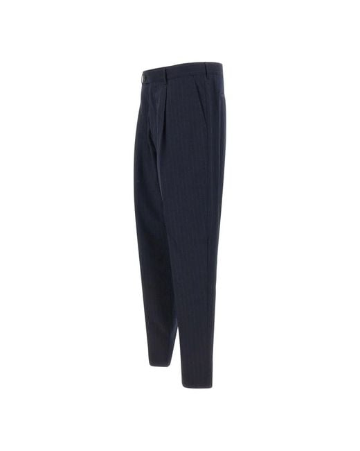 Paul Smith Blue Slim-Fit Trousers for men