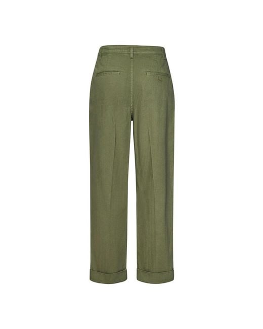 Etro Green Wide Trousers