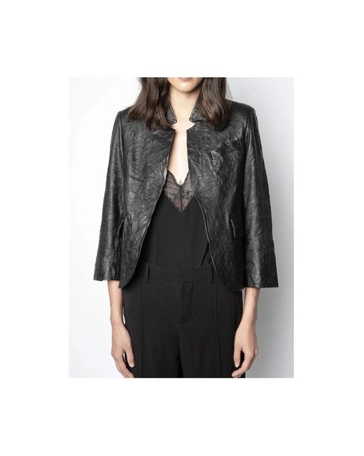 Light Jackets Zadig & Voltaire de color Black