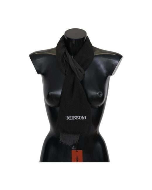 Winter Scarves di Missoni in Black da Uomo