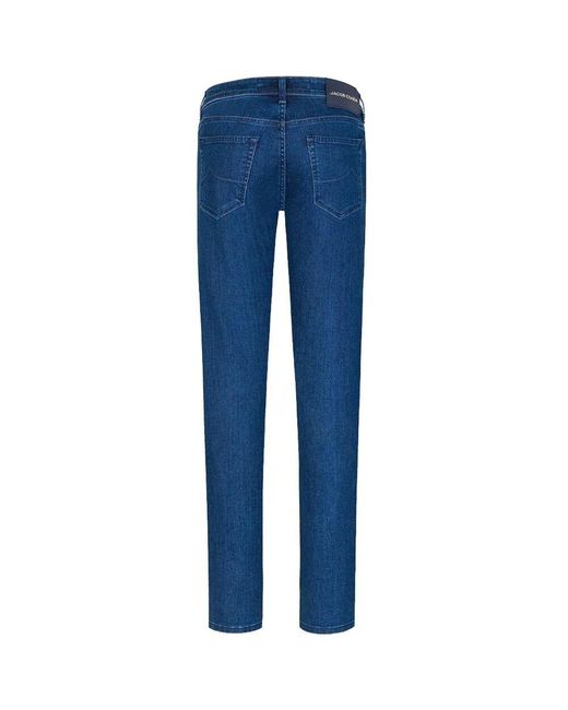 Jacob Cohen Blaue Baumwoll Herren Jeans in Blue für Herren