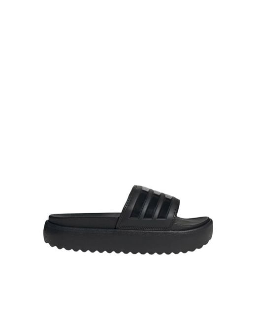 Adidas Black Sliders
