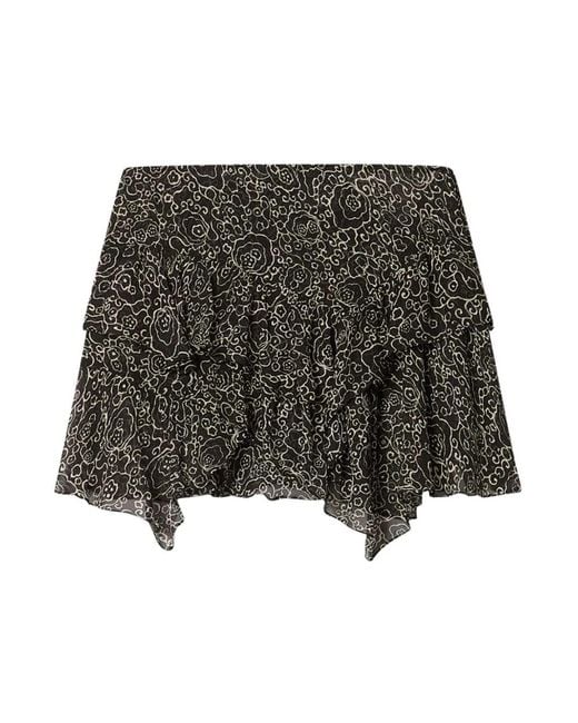 Isabel Marant Gray Short Skirts