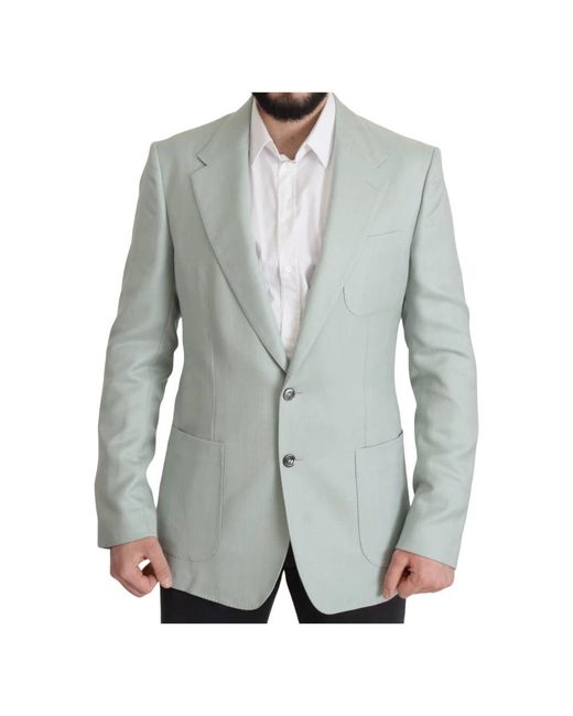 Dolce & Gabbana Green Blazers for men
