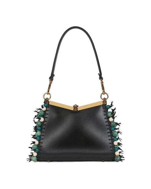Etro Black Shoulder Bags