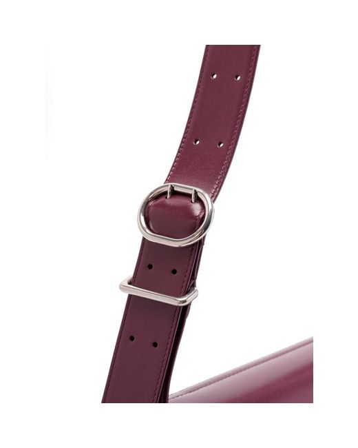 Jil Sander Purple Shoulder Bags