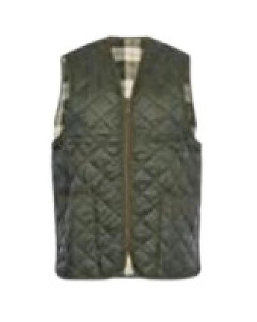 Barbour Green Vests for men