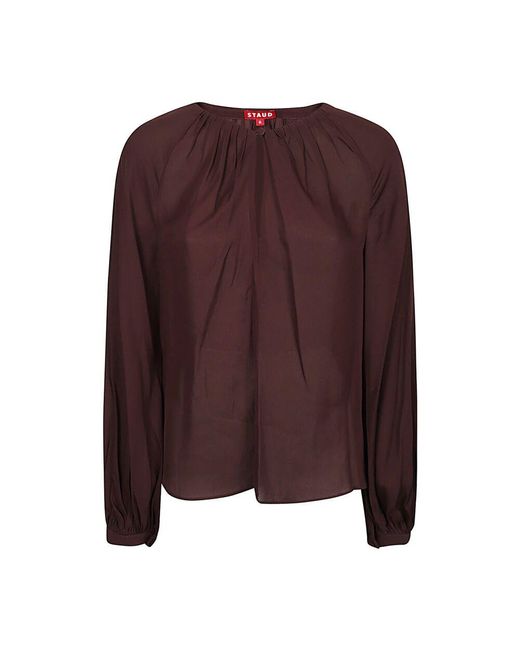 Blouses Staud en coloris Brown