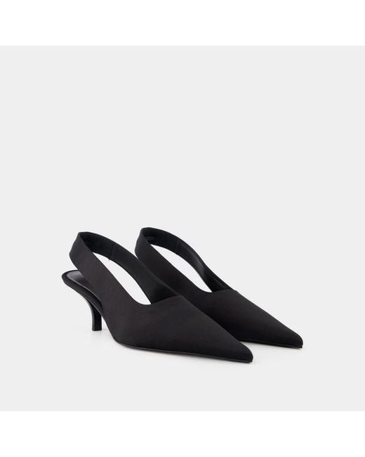 Totême  Blue Classic Slingbacks