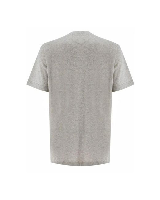 T-Shirts Eleventy de hombre de color Gray