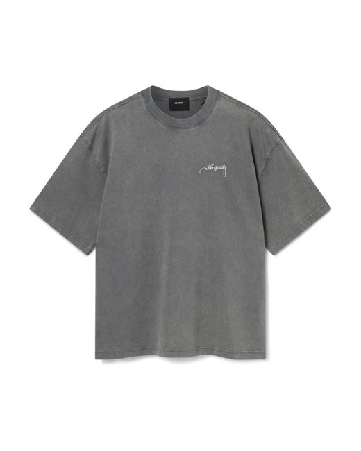 Axel Arigato Men's Gray T-Shirts