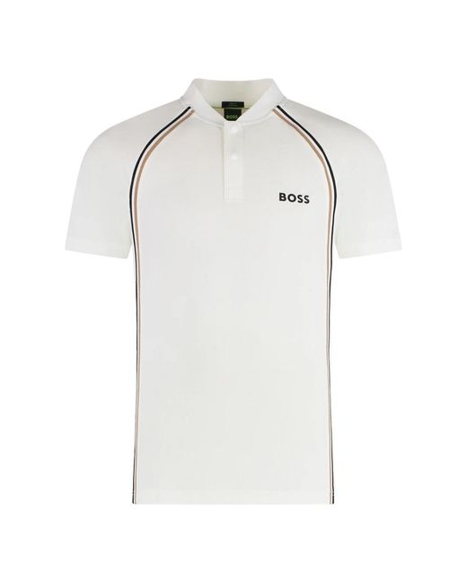 Boss White Polo Shirts for men