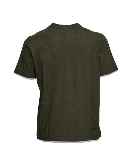 T-Shirts Fedeli de hombre de color Green