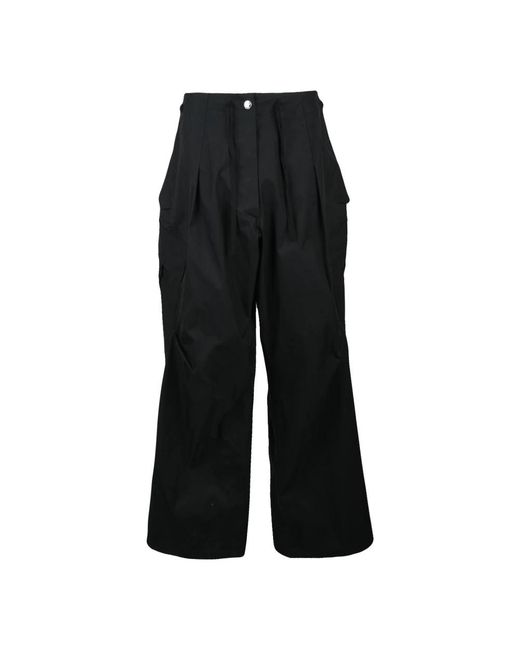 McQueen Cargo Wide Broek in het Black