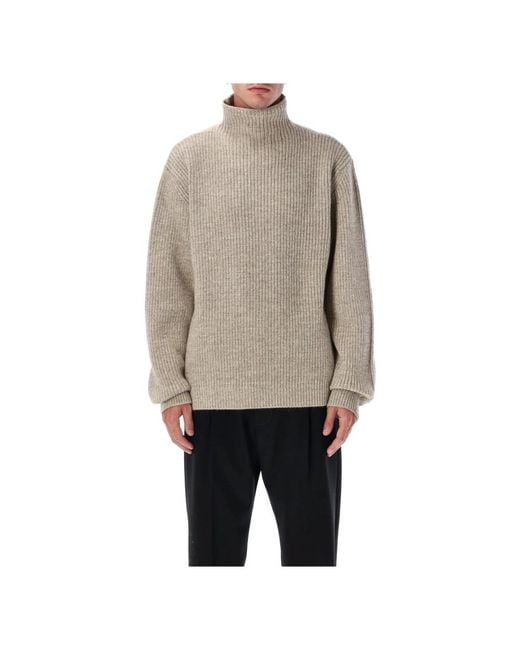 Turtlenecks Lemaire de hombre de color Gray