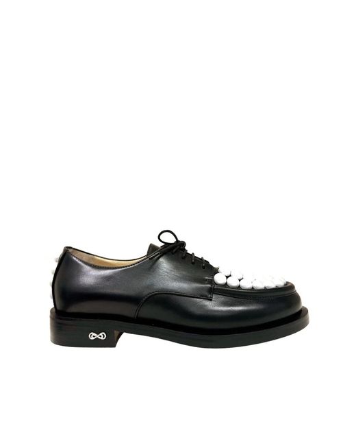 Laced Shoes Mach & Mach en coloris Black