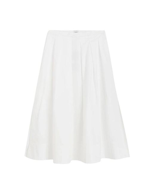 Birgitte Herskind White Midi Skirts
