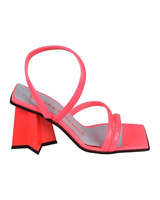 Chiara Ferragni Pink High Heel Sandals