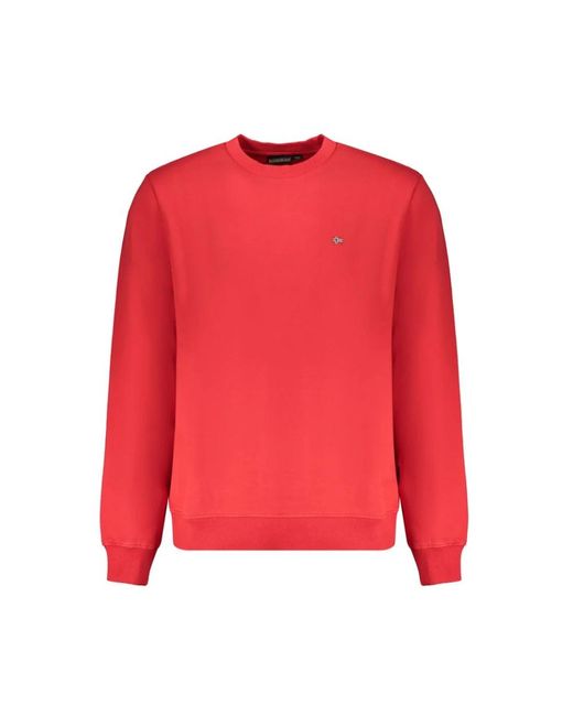 Sweatshirts Napapijri de hombre de color Red