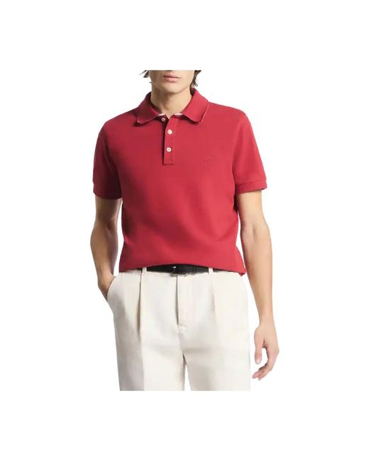 Fay Red Polo Shirts for men