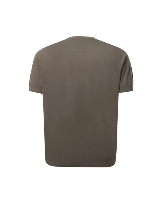 Balmain Gray Round-Neck Knitwear for men