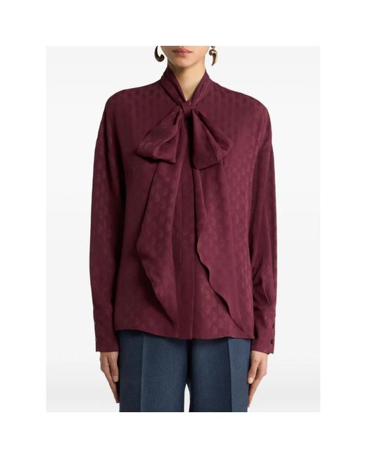 Etro Purple Shirts