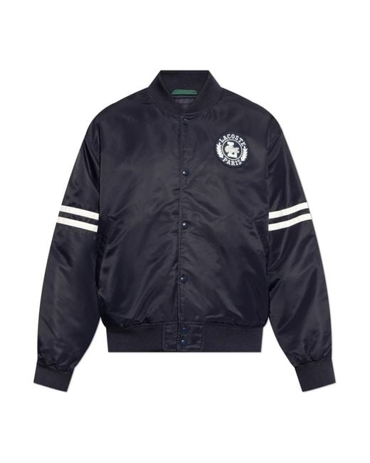 Lacoste Blue Bomber Jackets for men