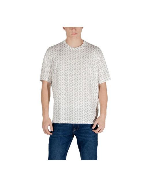 ARMANI EXCHANGE Gray T-Shirts for men