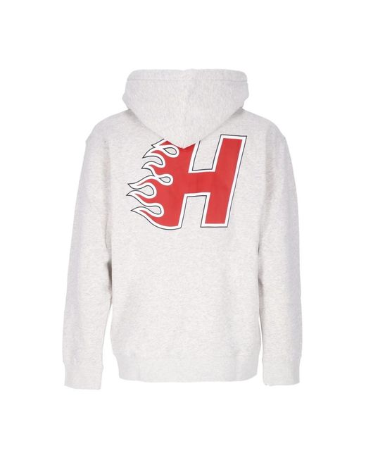 Huf Zip-Throughs in het White voor heren