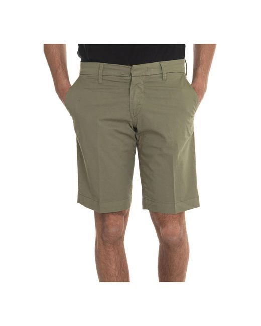 Fay Green Casual Shorts for men