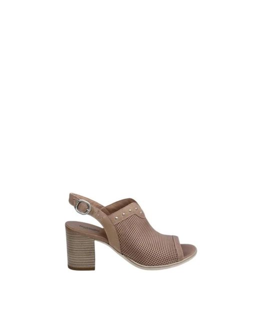 Nero Giardini Brown High Heel Sandals
