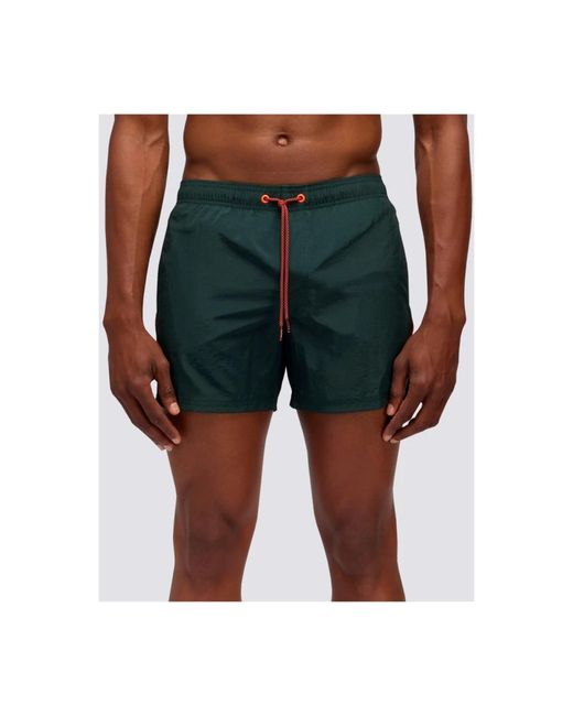 Sundek Green Casual Shorts for men