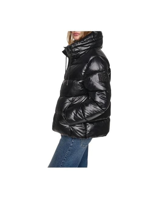 Winter Jackets DKNY de color Black