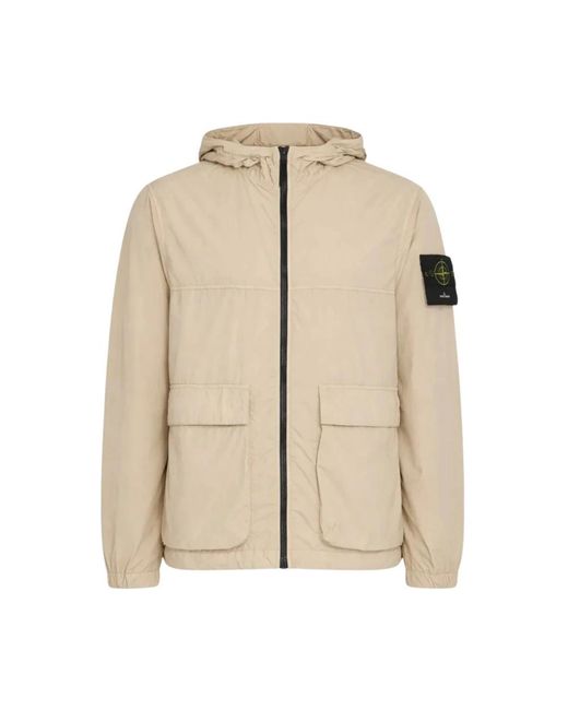 Light Jackets Stone Island de hombre de color Natural
