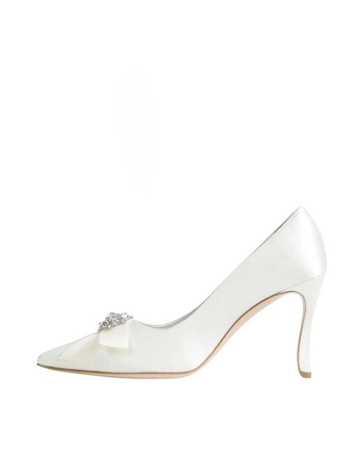 Manolo Blahnik White Pumps
