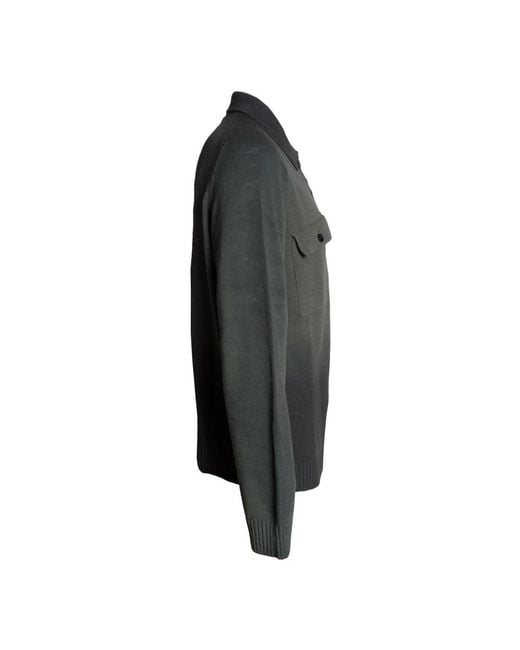 Roberto Collina Gray Casual Shirts for men