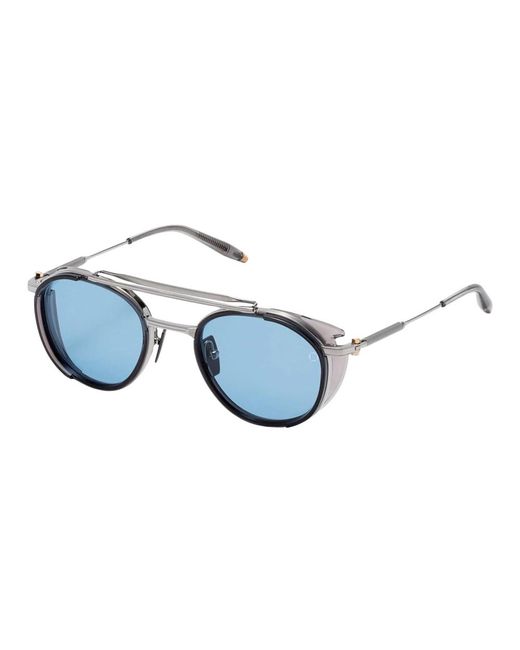 Akoni Accessoires ,Grijs ,Skymapper Zonnebril in het Blue voor heren