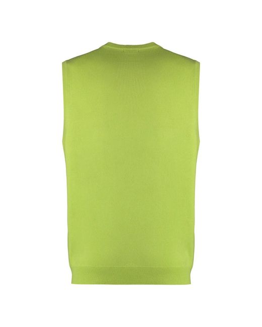 Malo Green Cashmere Knitwear for men