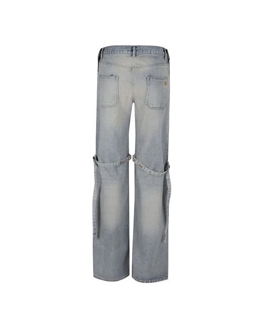Courreges Gray Blaue jeans mode ss24